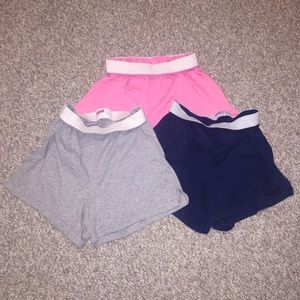 Bundle of 3 soffe cheer shorts